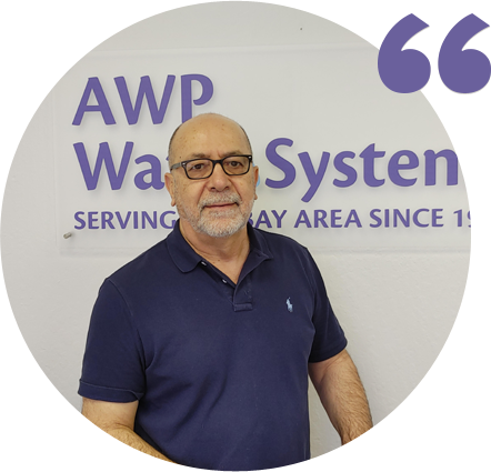 Adli R., owner of AWP Water Systems